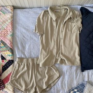 Free people two piece beach set